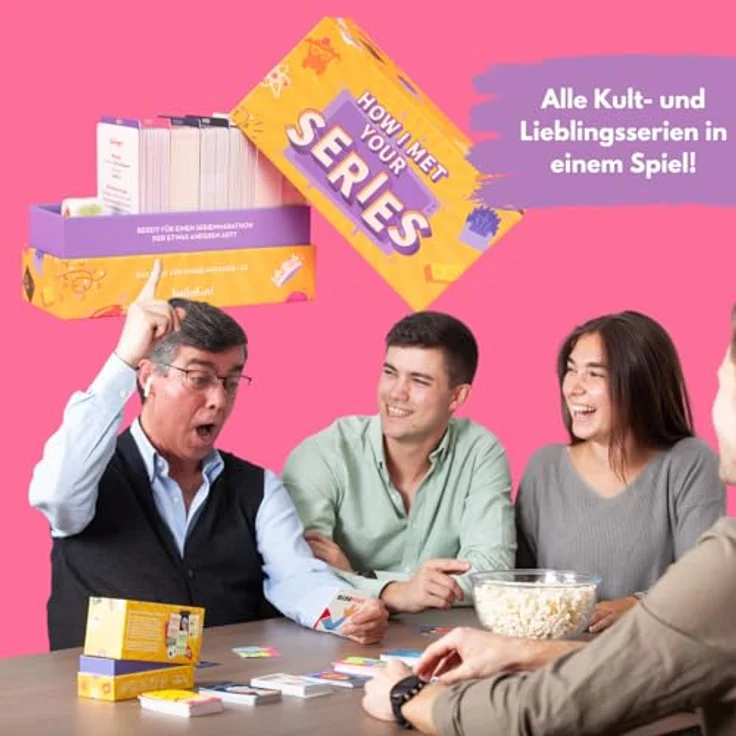 Hellofun! How I MET Your Series, Brettspiel mit 200 Quizfragen und verschiedenen Kategorien – Bild 3