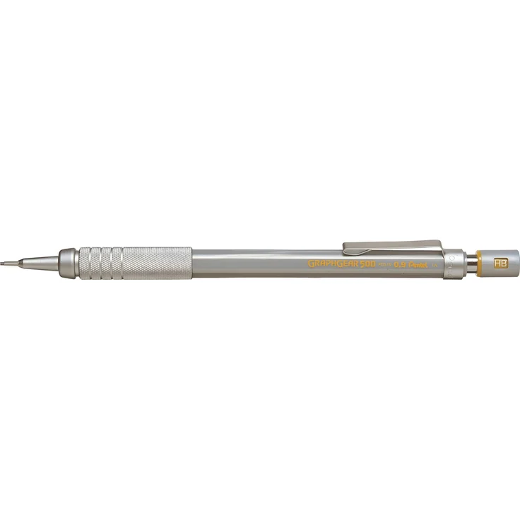 PENTEL Graphgear 500 si, Druckbleistift 0,9mm HB mit präziser Mine