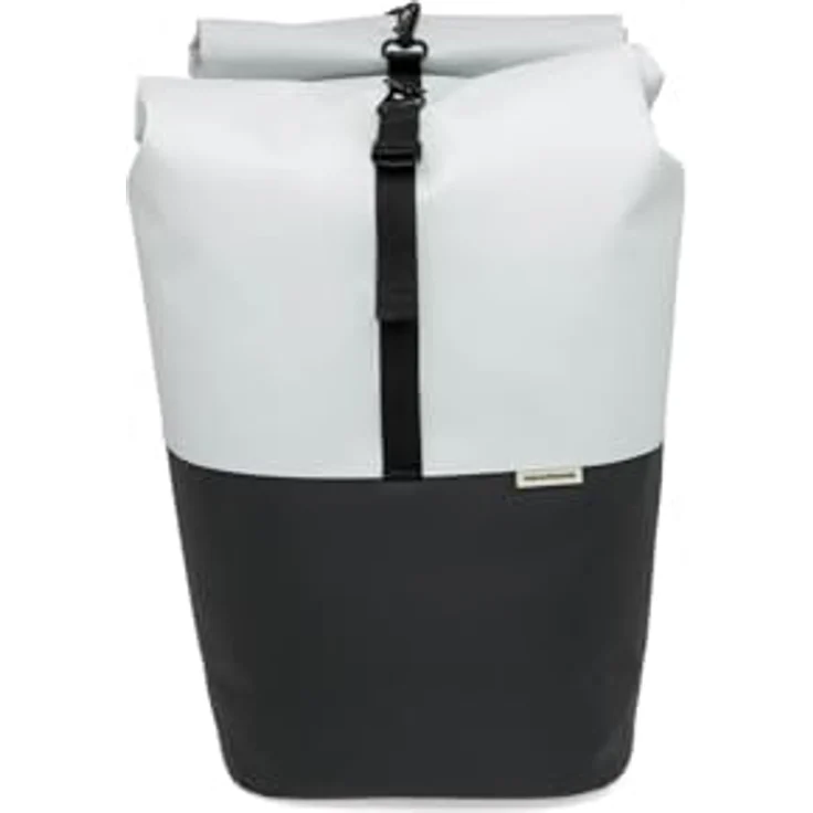 New Looxs Tasche Nyborg DoubleMIK lightgrey blk, Kinderfahrradtasche für MIK-Gepäckträger, wasserabweisend, geeignet für E-bikes – Bild 3