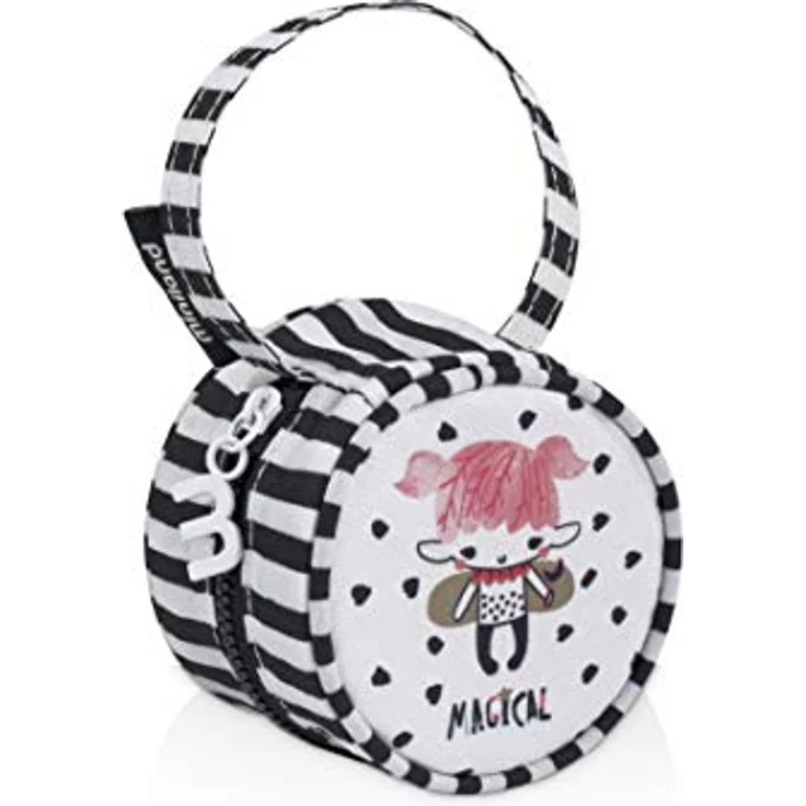 Miniland Pacipocket Magical Schnullerhalter Griff mit Knopfverschluss mehrfarbig – Bild 2