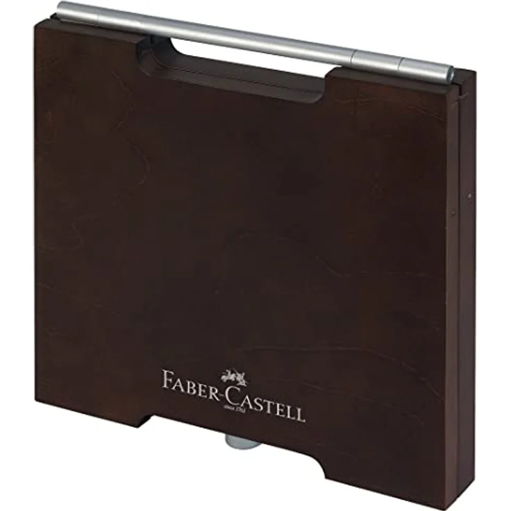 Faber-Castell Polychromos 110072, Buntstifte im 72er Holzkoffer, bruchfeste 3,8-mm-Minen für intensive Farbabgabe – Bild 3