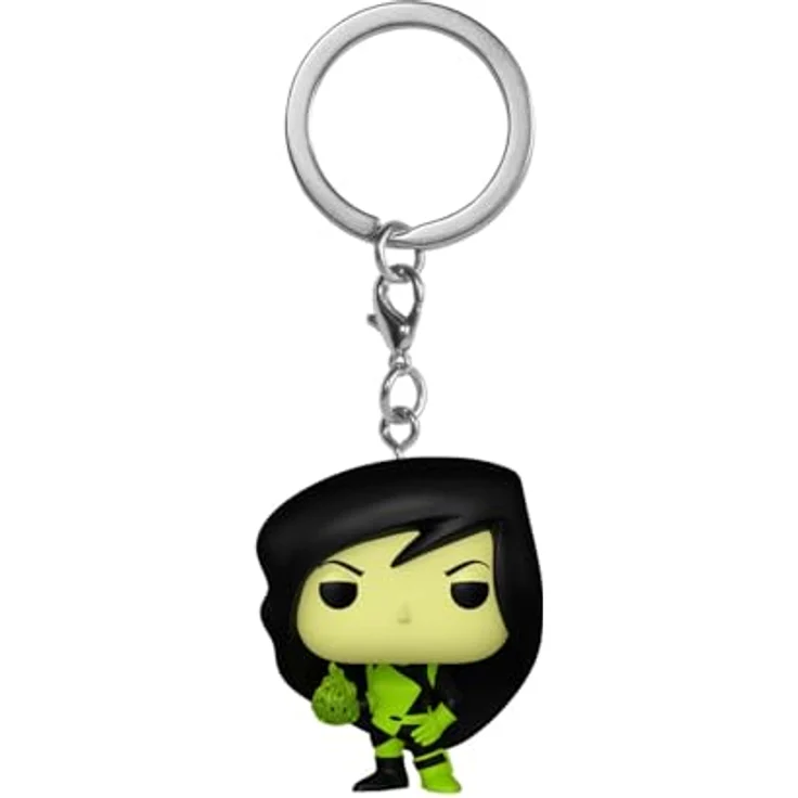 Funko POP! Keychain: Kim Possible - Shego, Mini-Vinylfigur aus hochwertigem Vinyl, ca. 11,76 cm hoch – Bild 1