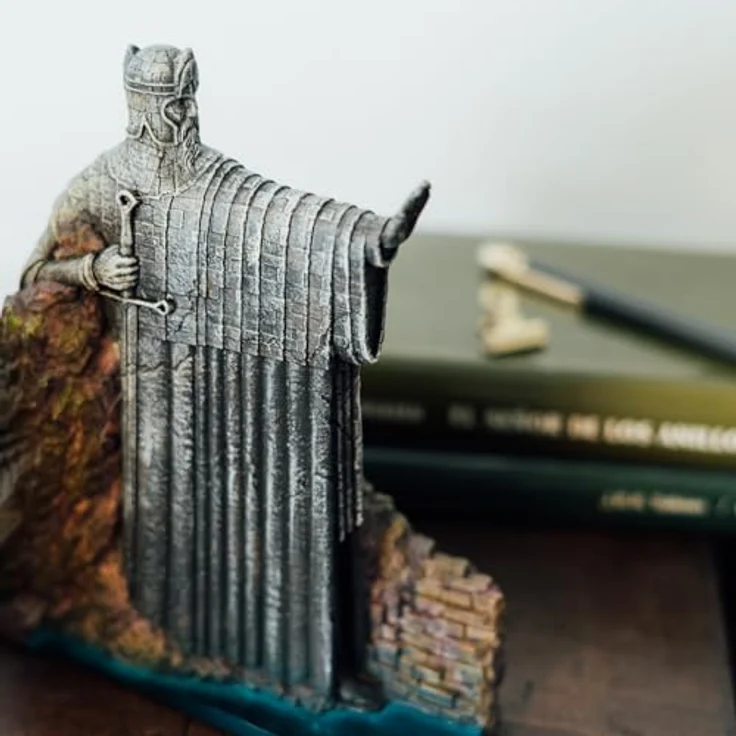 Grupo Erik GPE29764 Der Herr der Ringe Buchstützen Argonath, handbemalt aus Kunstharz mit verwitterter Steinoptik, 2-teilig – Bild 5