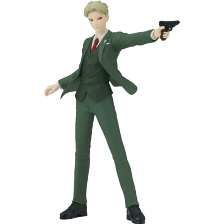Banpresto Spy x Family - Vibration Stars - Loid Forger Statue, 17 cm, offiziell lizenziert aus PVC – Bild 1