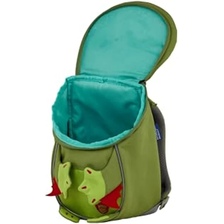 Affenzahn Kleiner Freund Kindergartenrucksack, 26 cm, Mehrfarbig mit Brustgurt und praktischem Reißverschluss – Bild 6