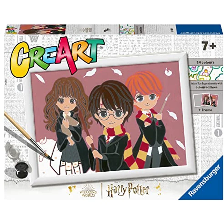 Ravensburger - CreArt Serie D Harry Potter, Das Trio Magico, malen Sie 7+ Jahre, 201389 – Bild 1