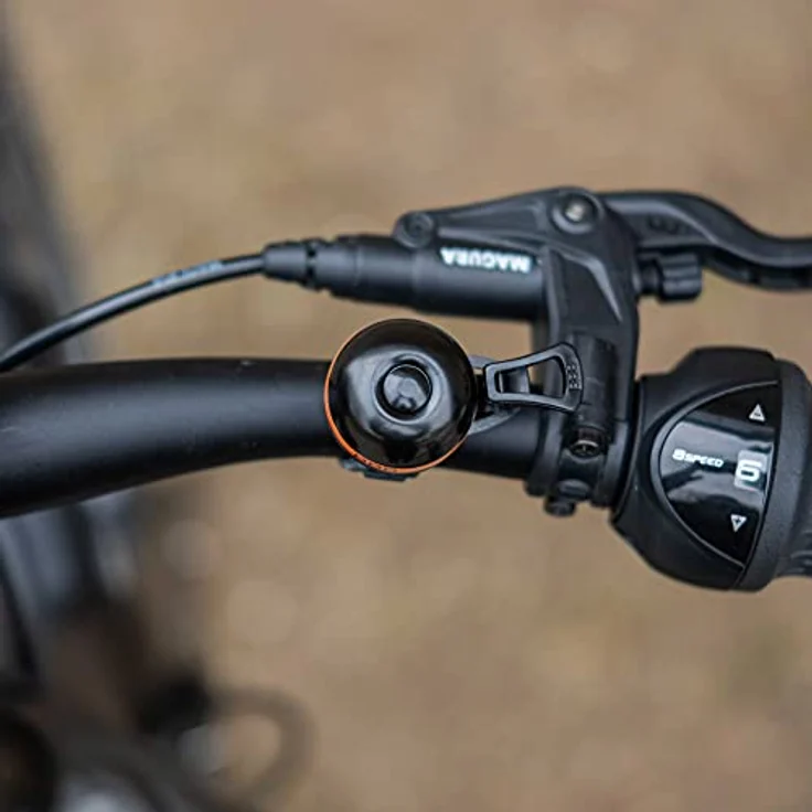 BBB CyclingEasyFitDeluxe Fahrradklinge|Laute Glockefür Mountainbike und Rennrad|Einsetzbar mit Schnellverschluss-System für alle Fahrradlenker – Bild 5