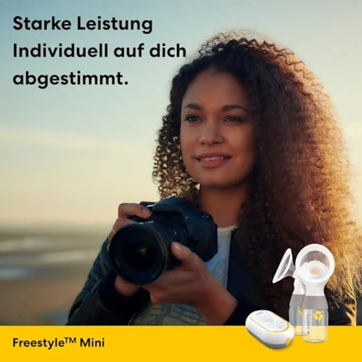 Medela Freestyle Mini Classic, Doppelmilchpumpe mit wiederaufladbarem Akku, kompakt und leicht, komfortable Brusthauben, bis zu 2 Stunden Betriebsdauer – Bild 2