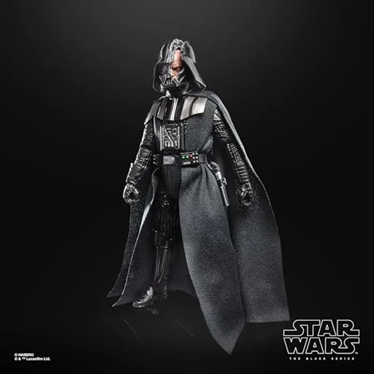 Star Wars The Black Series Darth Vader (Duel's End) Action-Figur, 15 cm mit Lichtschwert und textilem Umhang – Bild 4