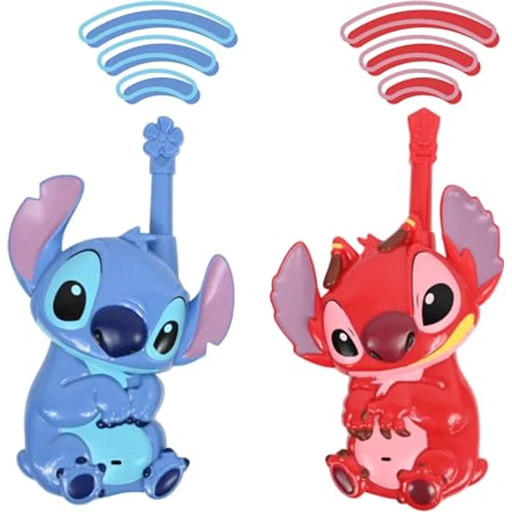 Lilo & Stitch Walkie Talkie, 3D-Design für Kinder, ideale Kommunikation für Abenteuer im Freien und Indoor – Bild 2
