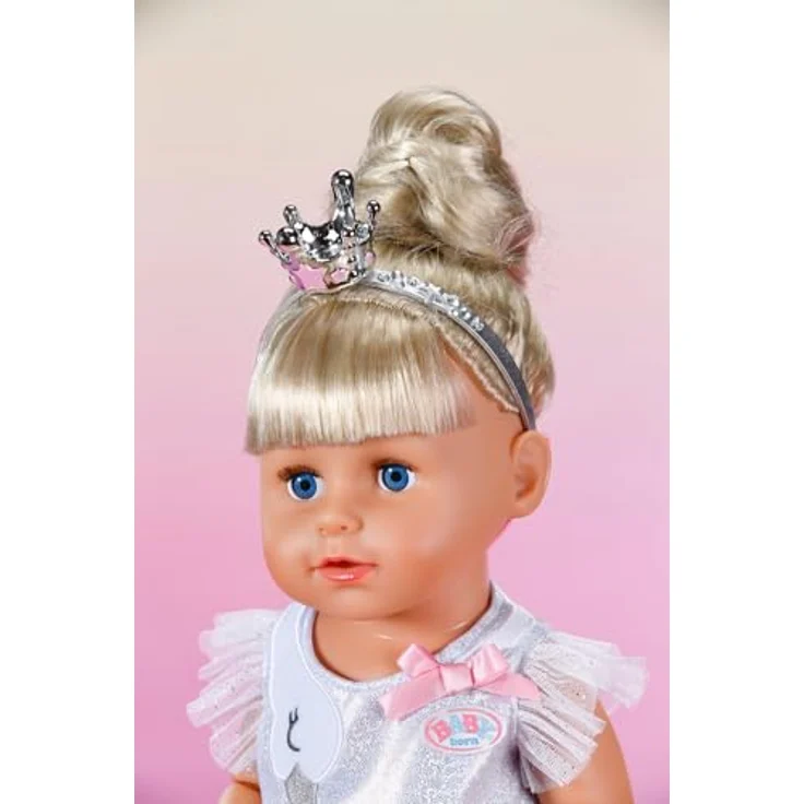 Baby Born Puppenkleidung Ballerina-Outfit, mit Kleiderbügel, weiß, 43 cm – Bild 2