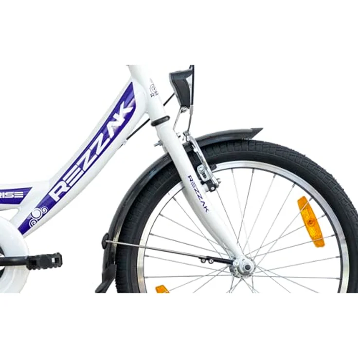 Rezzak 20 Zoll Kinderfahrrad Mädchen Rad mit Rücktrittbremse RH 33 Lila Neu – Bild 4