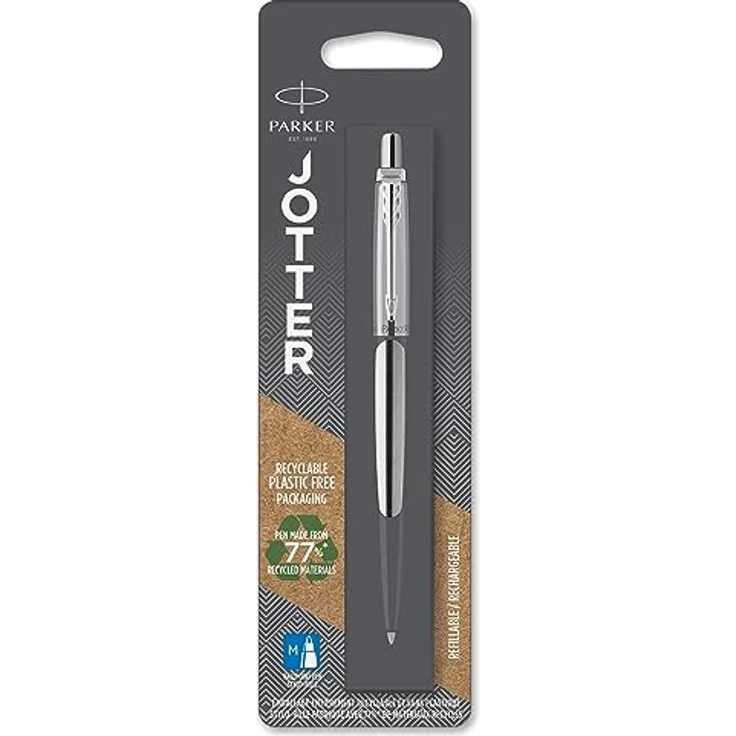Parker 51 Kugelschreiber, handgefertigtes Schreibgerät mit 18-karätiger Goldfeder, plum und gold – Bild 1