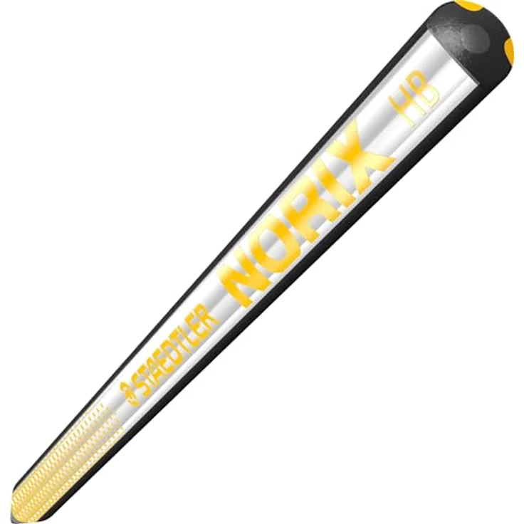 STAEDTLER NORIX 181 Bleistift, HB, hergestellt aus upgecyceltem Holz, Blisterkarte gelb mit 2 Bleistiften, Radierer und Einzelspitzdose – Bild 4
