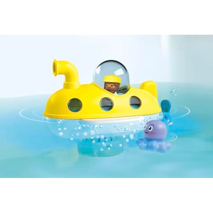 Playmobil® Konstruktions-Spielset Buntes U-Boot (71440), JUNIOR AQUA & Tinti, (9 St), Made in Europe – Bild 4