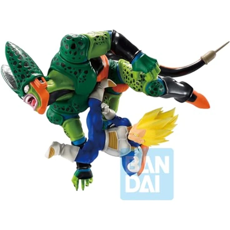 Banpresto Dragon Ball - Vegeta vs Cell Ichibansho, limitierte PVC-Statikfigur in hochwertiger Verarbeitung – Bild 3