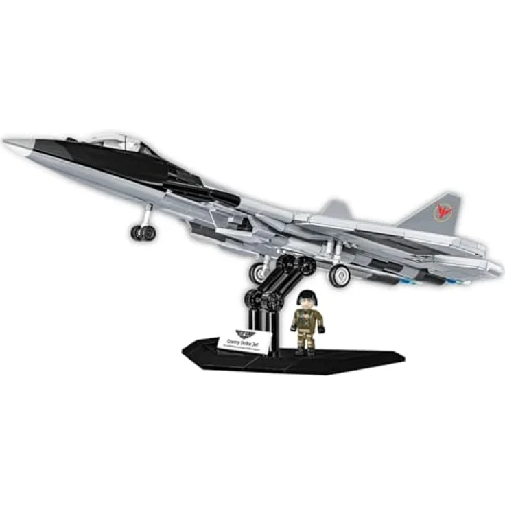 COBI Enemy Strike Jet, Modellflugzeug aus Bausteinen, made in EU – Bild 2