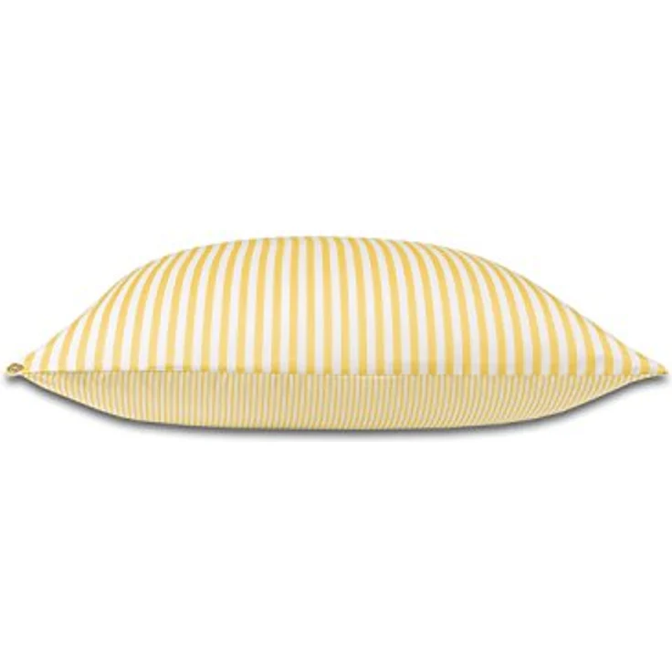 Janine Bettwäsche Modern Classic 3912 hellgelb - 13 Kissen 40x80 cm – Bild 2