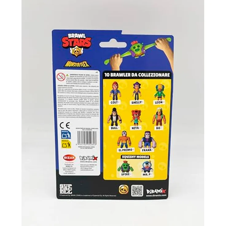 Bizak Monsterflex Brawl Stars Löwe, 13 cm Sammelfigur, super ausziehbar und elastisch, für Sammler und Kinder ab 8 Jahren – Bild 3
