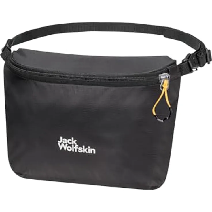 Jack Wolfskin Unisex – Erwachsene Morobbia Lenkertasche, Flash Black, Einheitsgroße