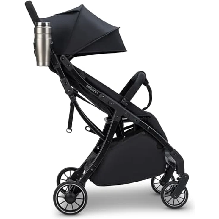 Osann Kinder-Buggy Vegas, leichter & kompakter Kinderwagen mit Auto-Fold, 0–22 kg, verstellbare Rückenlehne, inkl. Becherhalter – Bild 6