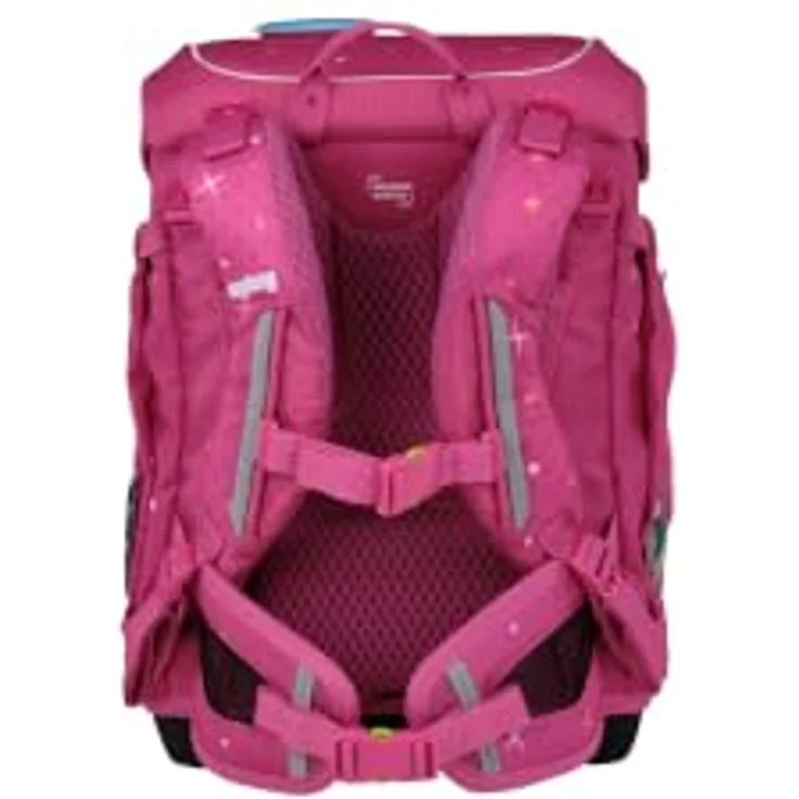 ergobag cubo light Schulranzen-Set ZauBärschloss, 21 Liter Volumen, atmungsaktives Hugging-Tragesystem, inklusive Sportbeutel – Bild 4