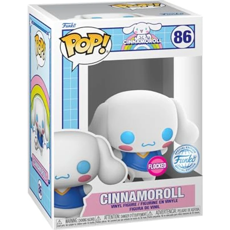 Funko Sanrio Hello Kitty & Friends Pop! Animation Cinnamoroll mit Fußball (beflockt), Exklusive Vinyl-Figur #86 – Bild 3