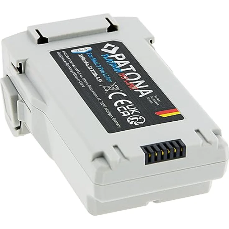 PATONA Platinum Akku, kompatibel mit DJI 4 Pro, 3 Pro, 3, Intelligent Flight Battery 3850mAh, 32,73Wh, 8,5V, 100% kompatibel mit BWX162-2453-7.38, mit Überladungs- und Kurzschlussschutz – Bild 4