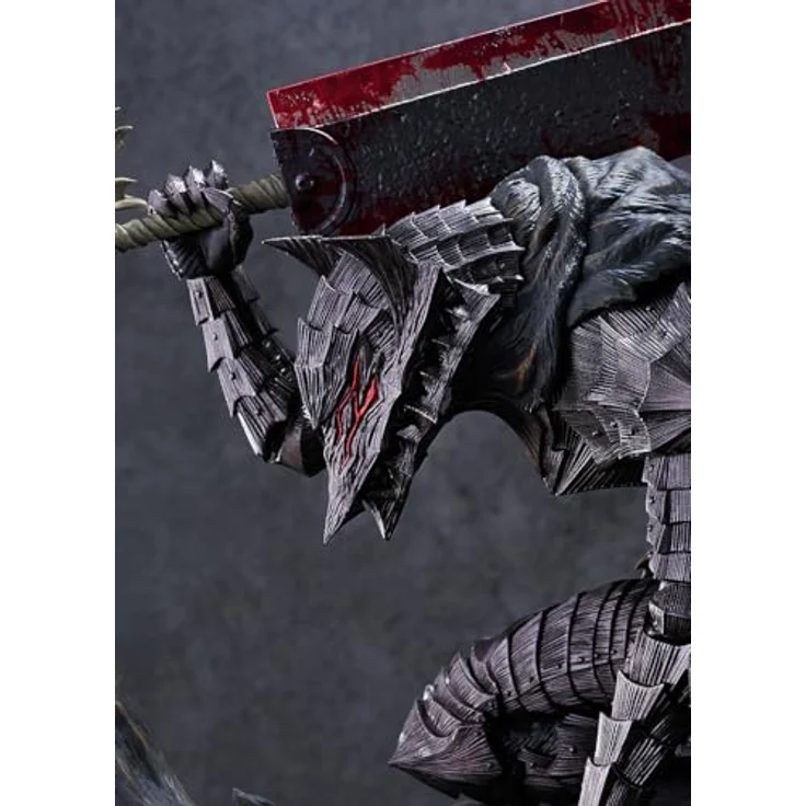 Max Factory Berserk Pop Up Parade PVC Statue Guts (Berserker Armor), 38 cm, detailreiche Sammelfigur in Fensterbox – Bild 7