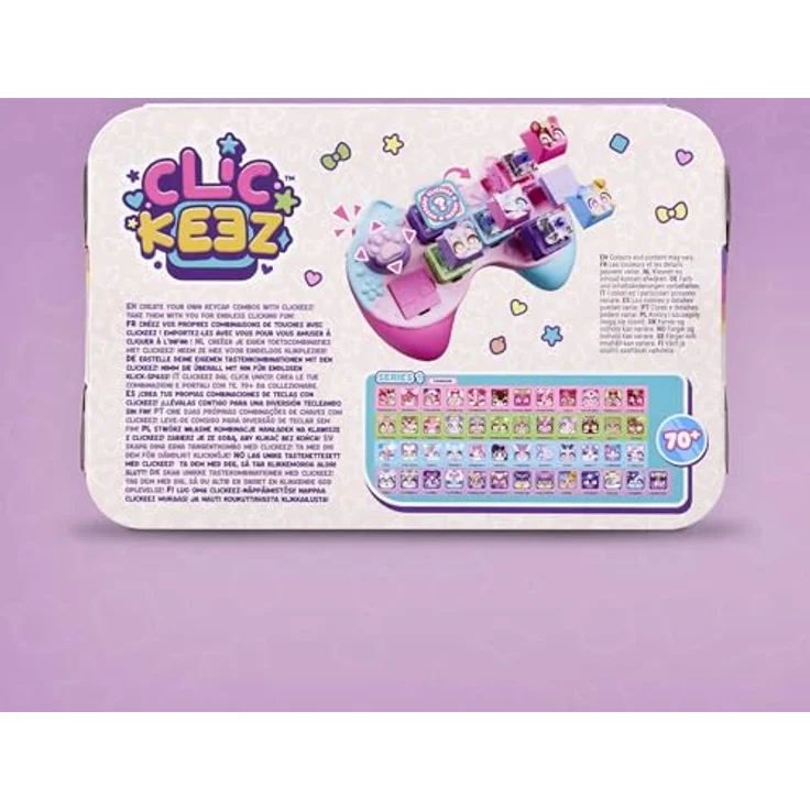 Goliath Toys Clickeez Controller, Fidget- und Fingerspielset mit 5 Clickeez Figuren und klickendem Fidget-Mechanismus – Bild 12