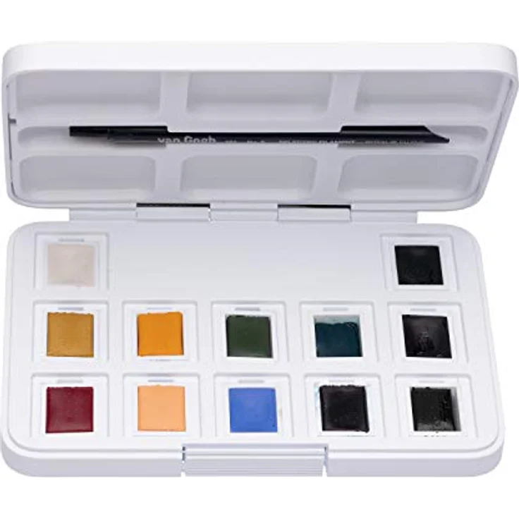 ROYAL TALENS Aquarellfarbe Van Gogh 12er Gedeckte Farben – Bild 9