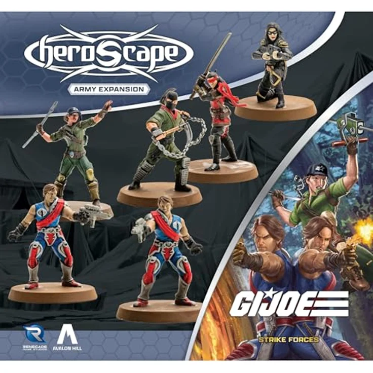 G.I. Joe Heroscape: Strike Forces Army Expansion, Brettspiel Erweiterung für 2-4 Spieler, strategische Gameplay-Erweiterung – Bild 7