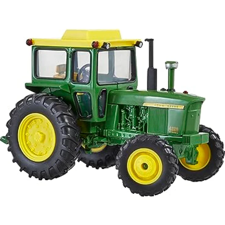 Britains John Deere 4020 Traktor Spielzeug mit Kabine, detailliertes Modell im Maßstab 1:32, langlebig für innen und außen, für Kinder ab 3 Jahren – Bild 1
