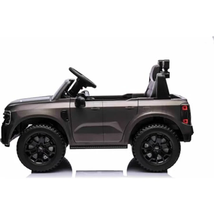OTTO Ford Ranger Elektro-Kinderauto, 12V mit 2 Motoren, Multimedia, 1-Sitzer, Belastbarkeit 30 kg, schwarz – Bild 2
