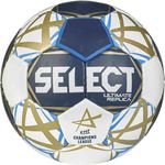 Select Handball Replica EHF Champions League V25, handgenähter Trainingsball aus HPU 1000, gute Griffigkeit, null-Flügel-Blase aus Naturlatex