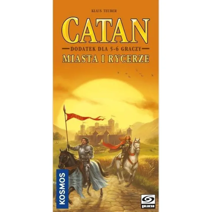 Galakta Catan: Städte und Ritter 5/6 Spieler Erweiterung, Spielmaterialien für zusätzlichen Spielspaß