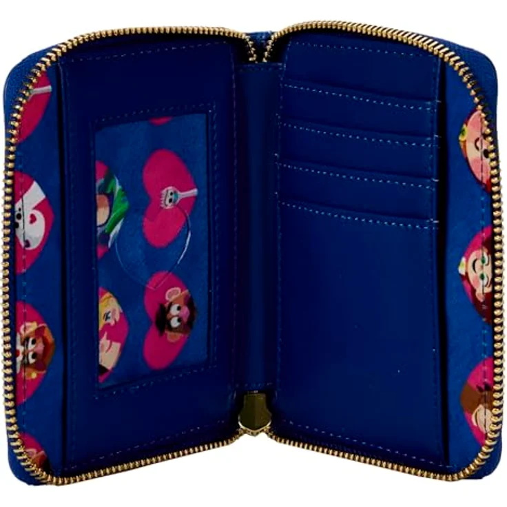 Loungefly Toy Story Geldbörse Woody and BO Peep, Reißverschluss, veganes PU-Leder, 12,7 cm x 10,2 cm, goldene Hardware – Bild 5