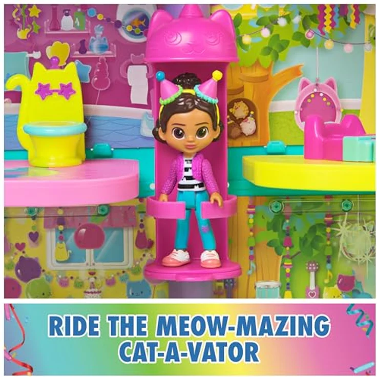 Spin Master Spielwelt Gabby's Dollhouse – Gabby's Purrfect Puppenhaus (Celebration) – Bild 10