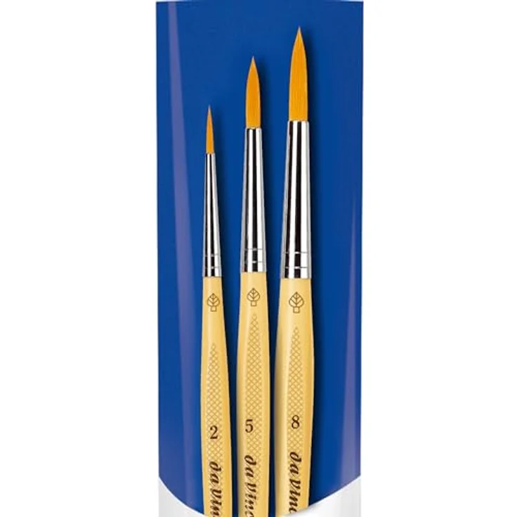 DA VINCI Pinselset Junior 3 Pinsel (2,5,8) – Bild 4