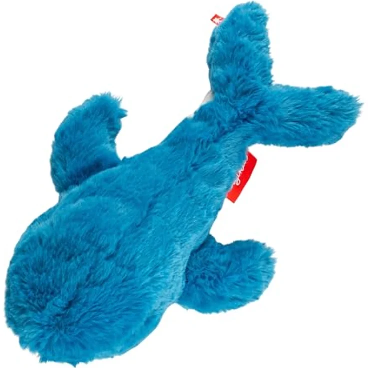 Sigikid Flauscherie Wal, Plüschtier aus schmuseweichem Plüsch, 42 cm, blau, waschbar bei 30°C, empfohlen für 1-8 Jahre – Bild 5