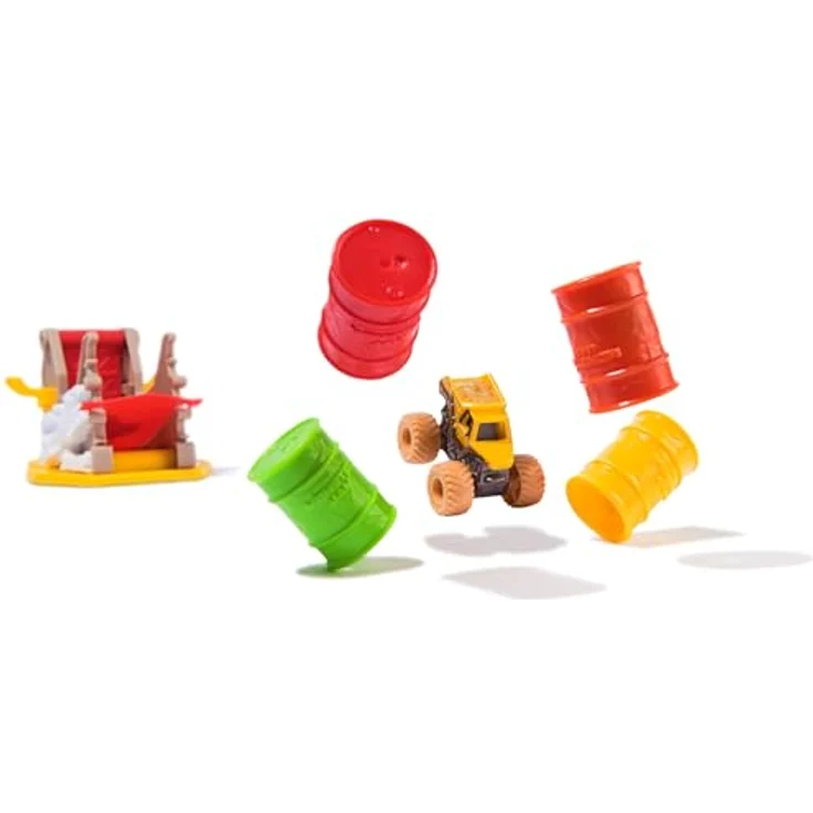 Monster Jam Mini 1:87 Launchers Playset, mit 2 Mini Monster Jam Trucks und verstellbarer Rampe – Bild 8