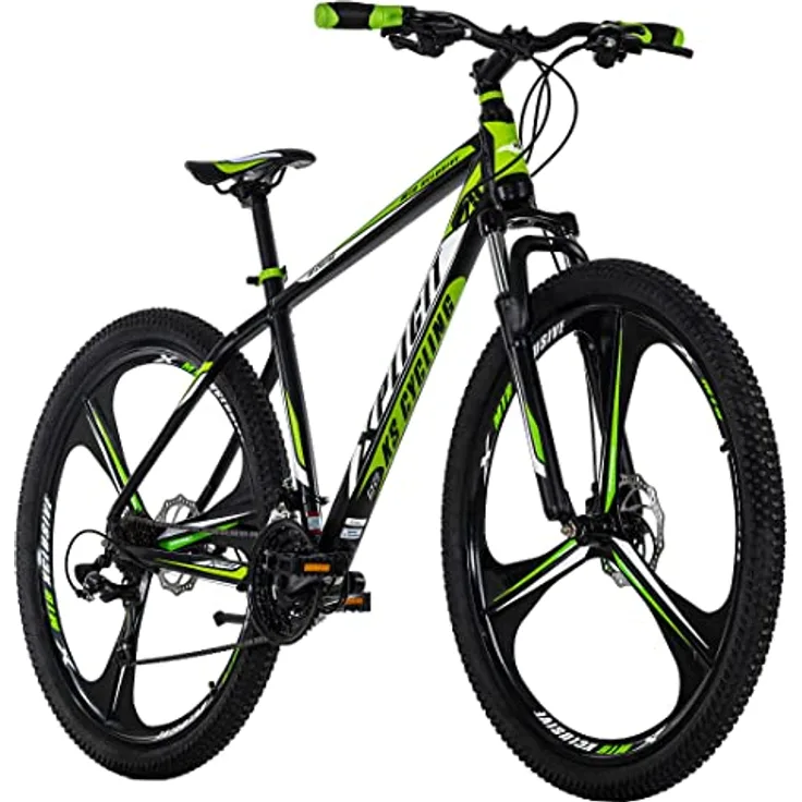 KS Cycling Mountainbike Hardtail 29" Xplicit schwarz-grün RH 48 cm