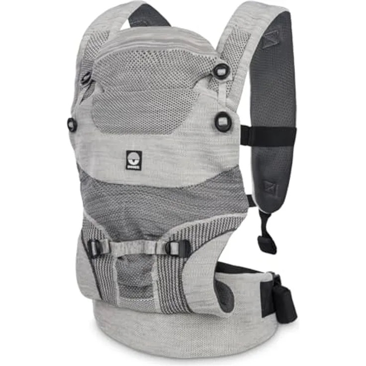 Dooky Babytrage Dooky Carrier Terra Nova, ergonomische Bauchtrage für Baby & Kind mit verstellbarem Sitz und drei Tragepositionen