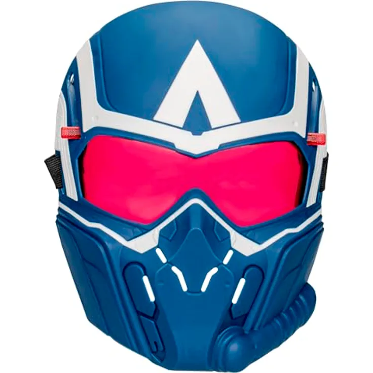 Marvel Studios Captain America Brave New World Flugsicht-Maske, Rollenspielartikel, blau