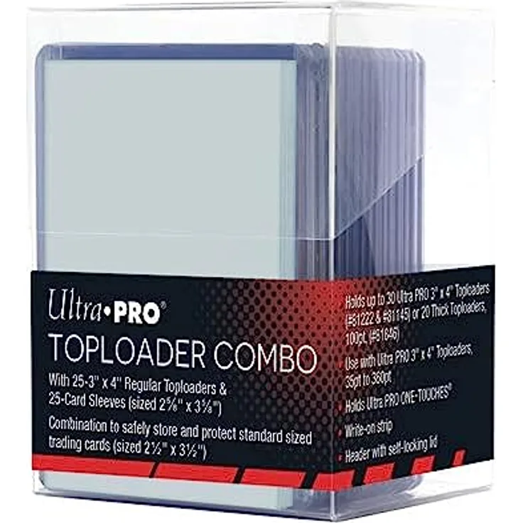 Ultra Pro E-15216 Toploader Combo