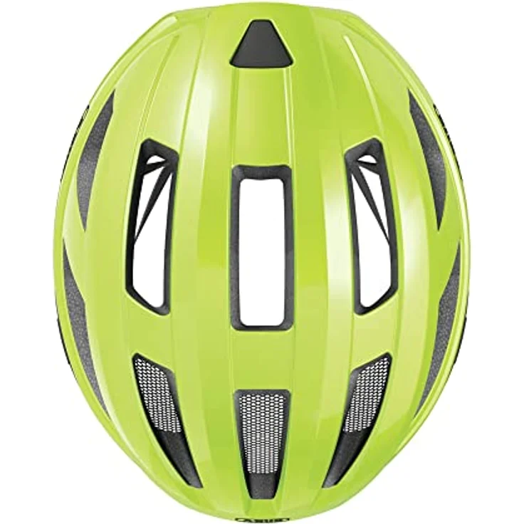 ABUS 87230 Fahrradhelm, Gelb (Signal Yellow), M (52-58 cm) – Bild 4