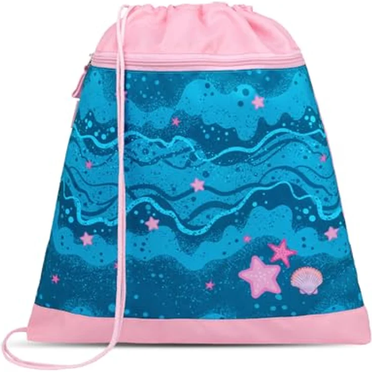 Belmil Schulranzen Kinderrucksack Maxi, ergonomisch mit Brustgurt, 22 L, wasserabweisend, 5 tlg. Set für Grundschule 1.-3. Klasse – Bild 9