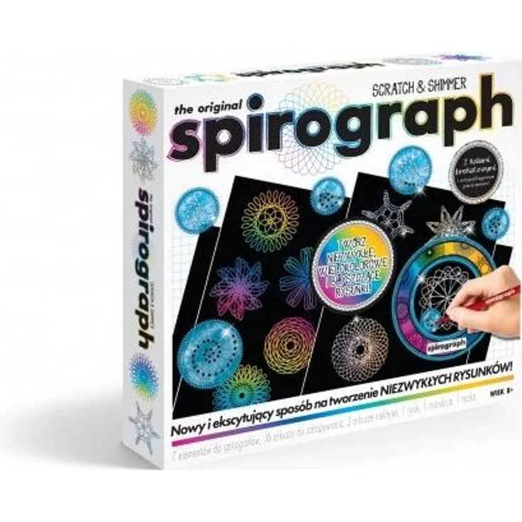 Diverse Verläge Spirograph Scratch & Shimmer