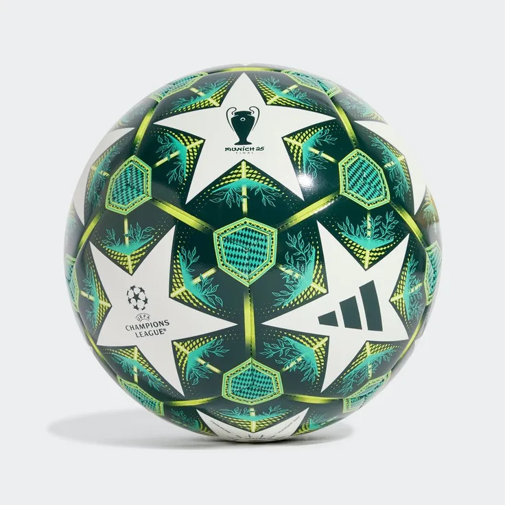 adidas Performance Fußball UCL TRN (1-St), Trainingsball in verschiedenen Grüntönen, maschinengenäht, strapazierfähig