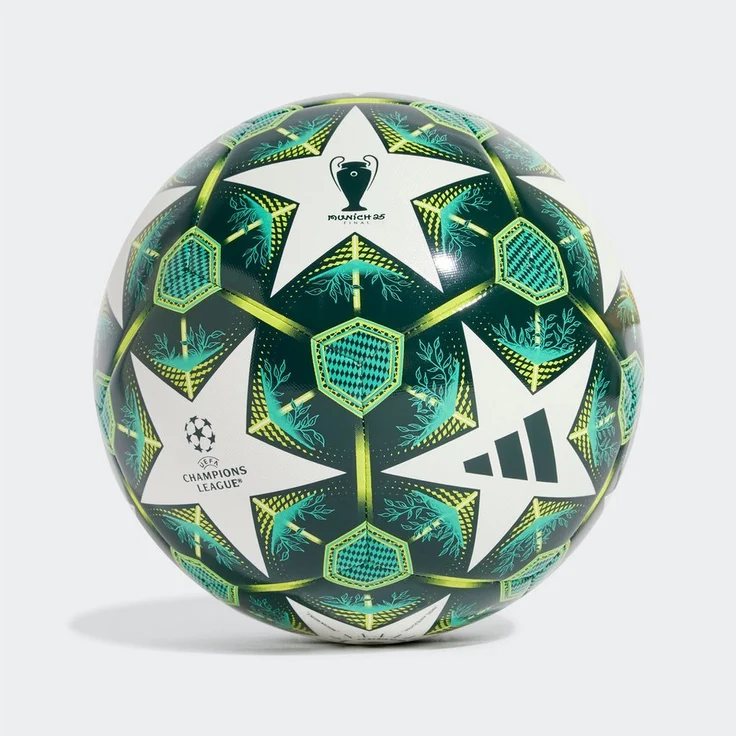 adidas Performance Fußball UCL TRN (1-St), Trainingsball in verschiedenen Grüntönen, maschinengenäht, strapazierfähig – Bild 1